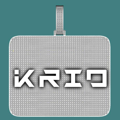 CUSTOM LETTER NECKLACE 3D BIG SQUARE