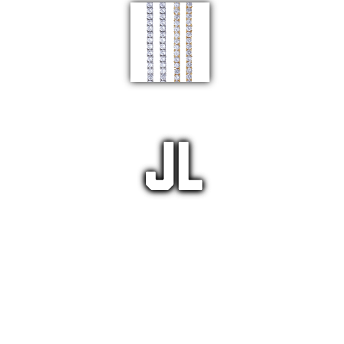 Custom Letters Baguette Two Layer Necklace