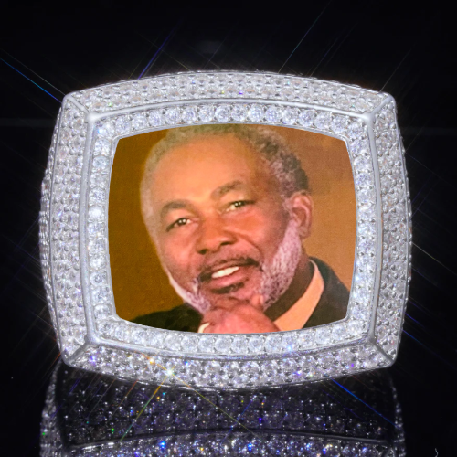 3D CUSTOM PICTURE ICED RING