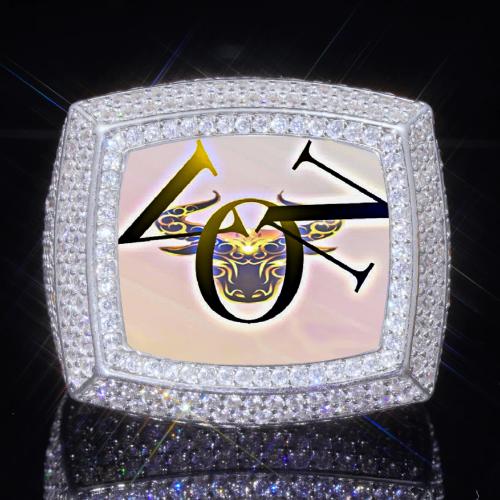 3D CUSTOM PICTURE ICED RING