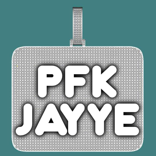 CUSTOM LETTER NECKLACE 3D BIG SQUARE