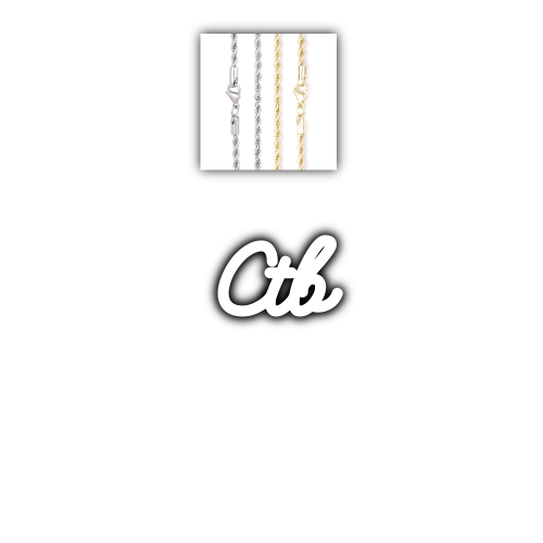 Script Custom Letter Necklace