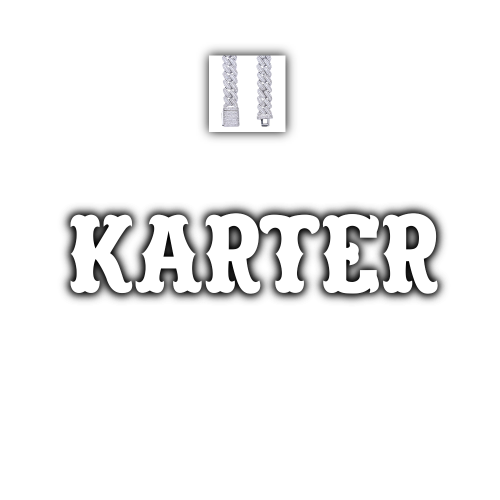 Custom Letters Freibeuter Font Necklace