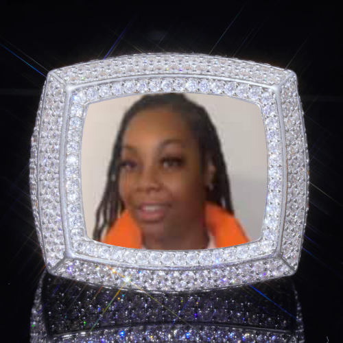 3D CUSTOM PICTURE ICED RING