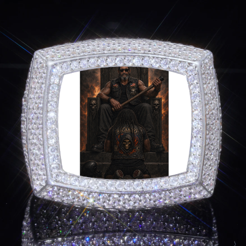3D CUSTOM PICTURE ICED RING