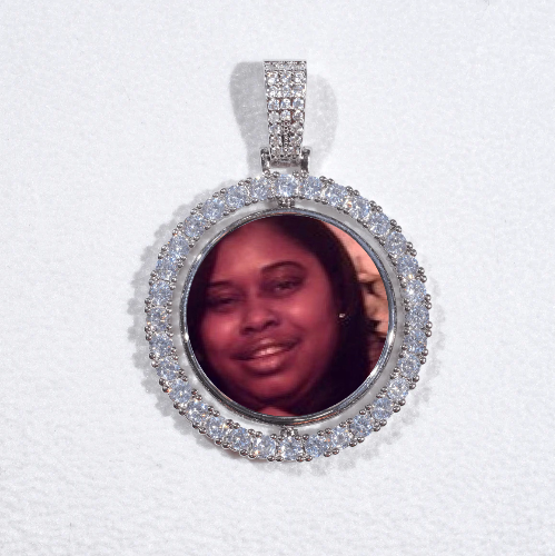 3D Spinning 2-Faced Custom Picture Pendant