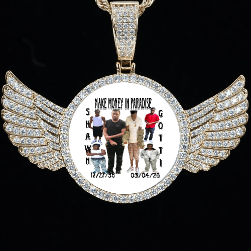 CUSTOM PICTURE PENDANT STYLE-4