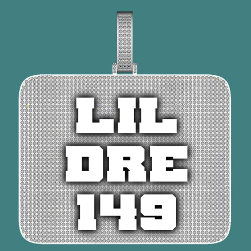 CUSTOM LETTER NECKLACE 3D BIG SQUARE