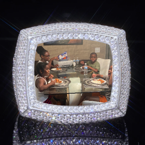 3D CUSTOM PICTURE ICED RING
