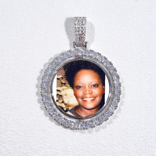 3D Spinning 2-Faced Custom Picture Pendant