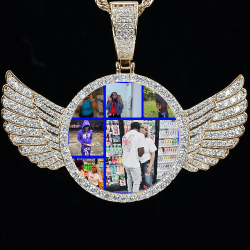 CUSTOM PICTURE PENDANT STYLE-4