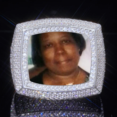 3D CUSTOM PICTURE ICED RING