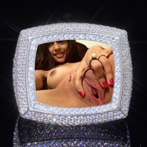 3D CUSTOM PICTURE ICED RING