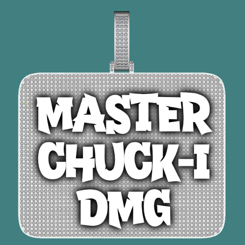 CUSTOM LETTER NECKLACE 3D BIG SQUARE