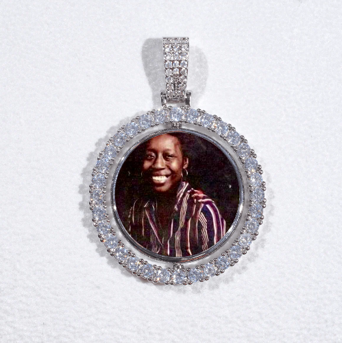 3D Spinning 2-Faced Custom Picture Pendant