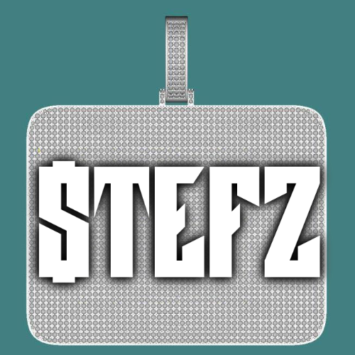 CUSTOM LETTER NECKLACE 3D BIG SQUARE