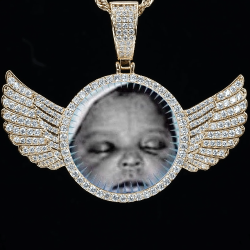 CUSTOM PICTURE PENDANT STYLE-4