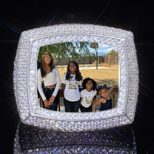 3D CUSTOM PICTURE ICED RING