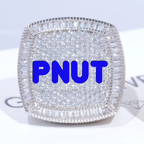 CUSTOM LETTER 3D ICED RING