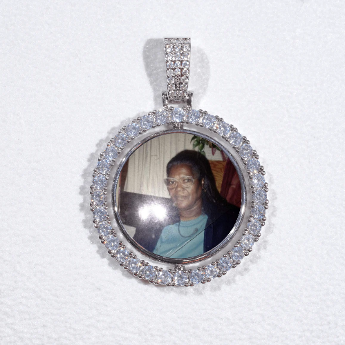 3D Spinning 2-Faced Custom Picture Pendant