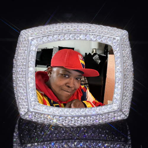 3D CUSTOM PICTURE ICED RING