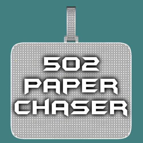 CUSTOM LETTER NECKLACE 3D BIG SQUARE