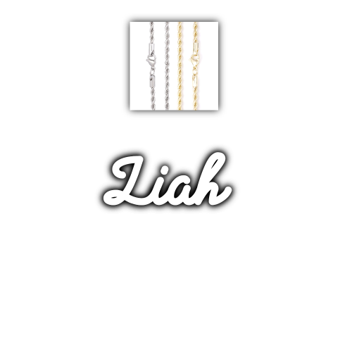 Script Custom Letter Necklace