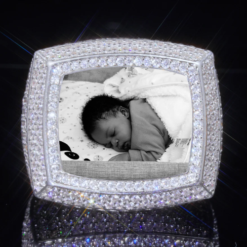 3D CUSTOM PICTURE ICED RING