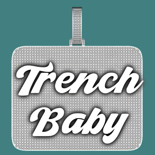 CUSTOM LETTER NECKLACE 3D BIG SQUARE