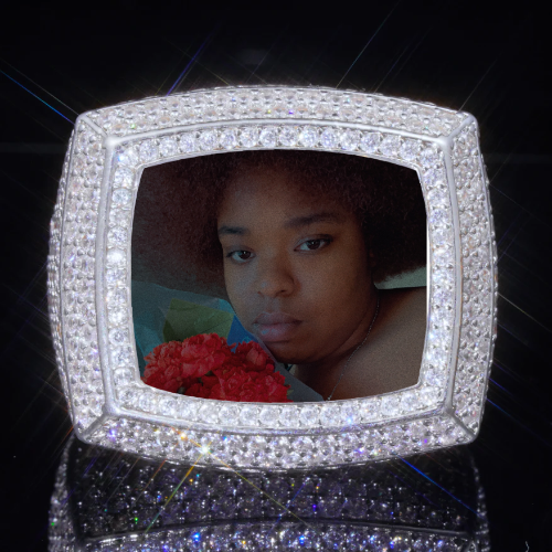 3D CUSTOM PICTURE ICED RING