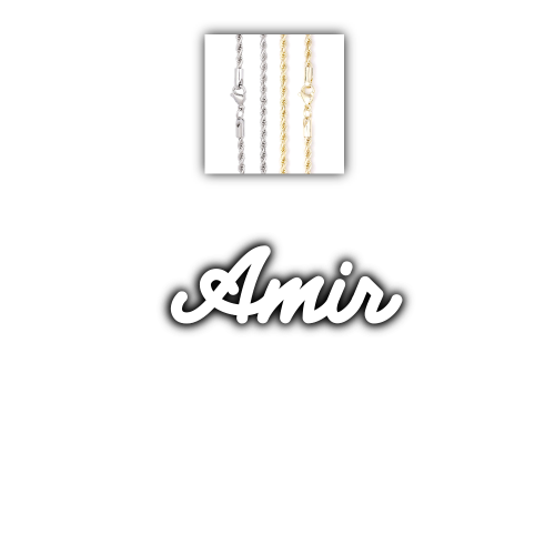 Script Custom Letter Necklace