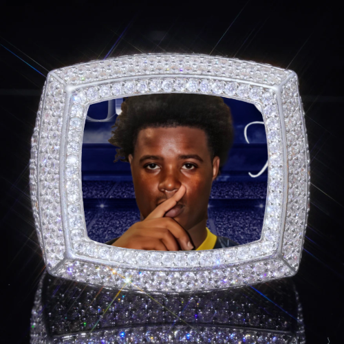 3D CUSTOM PICTURE ICED RING