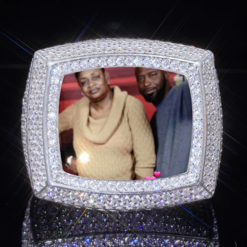 3D CUSTOM PICTURE ICED RING