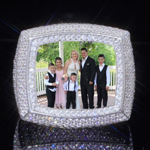 3D CUSTOM PICTURE ICED RING