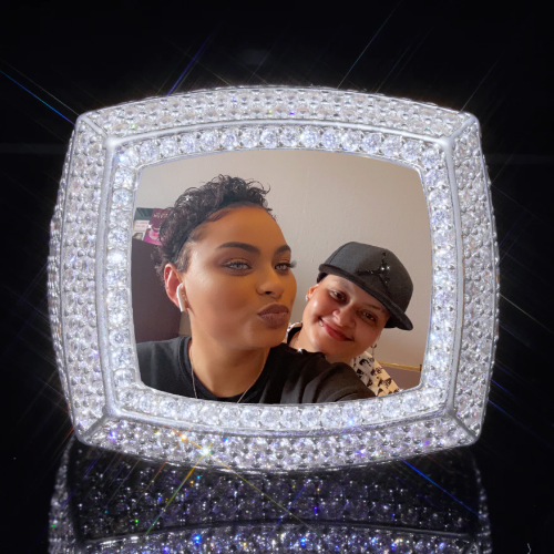 3D CUSTOM PICTURE ICED RING