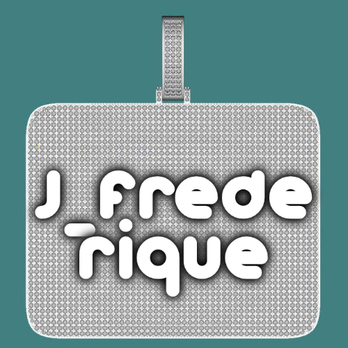 CUSTOM LETTER NECKLACE 3D BIG SQUARE