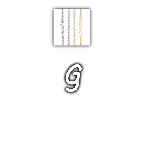 Script Custom Letter Necklace