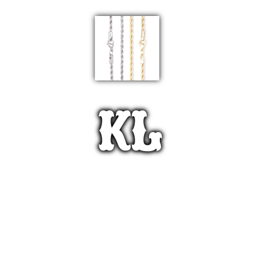 Custom Letters Freibeuter Font Necklace