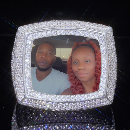 3D CUSTOM PICTURE ICED RING
