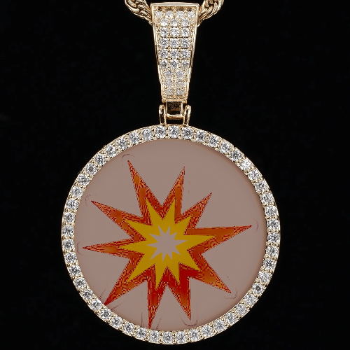 CUSTOM PICTURE PENDANT STYLE-1