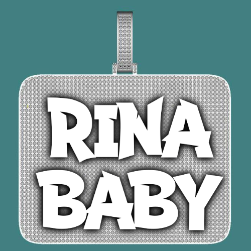 CUSTOM LETTER NECKLACE 3D BIG SQUARE
