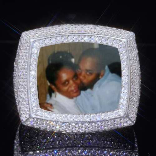 3D CUSTOM PICTURE ICED RING