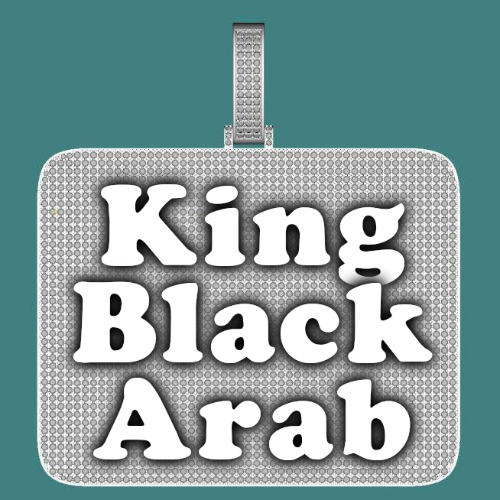 CUSTOM LETTER NECKLACE 3D BIG SQUARE