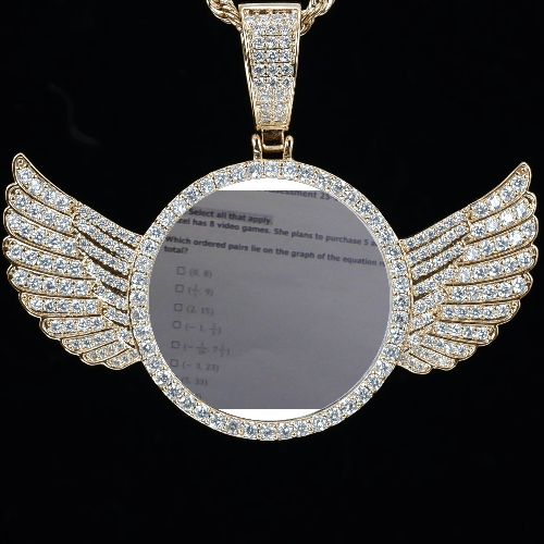 CUSTOM PICTURE PENDANT STYLE-4