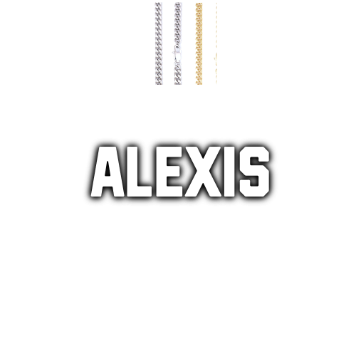 Custom Letters Baguette Two Layer Necklace