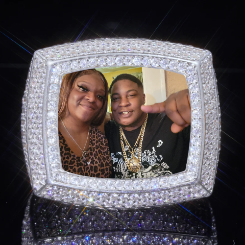3D CUSTOM PICTURE ICED RING