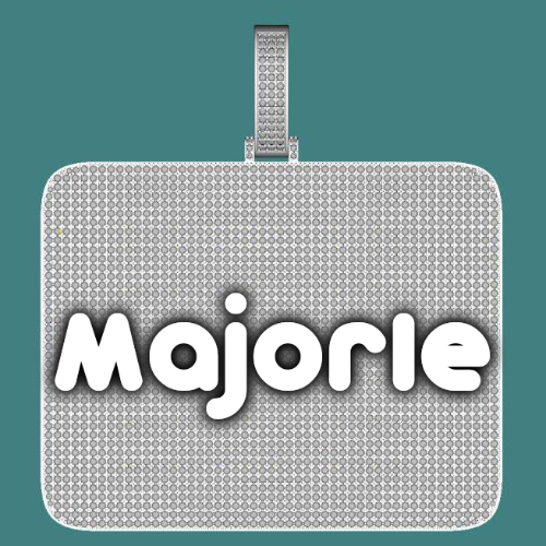 CUSTOM LETTER NECKLACE 3D BIG SQUARE