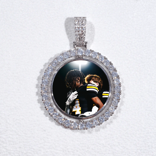 3D Spinning 2-Faced Custom Picture Pendant