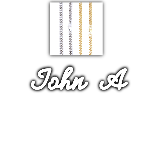 Script Custom Letter Necklace