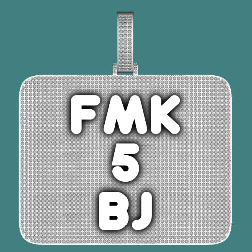 CUSTOM LETTER NECKLACE 3D BIG SQUARE